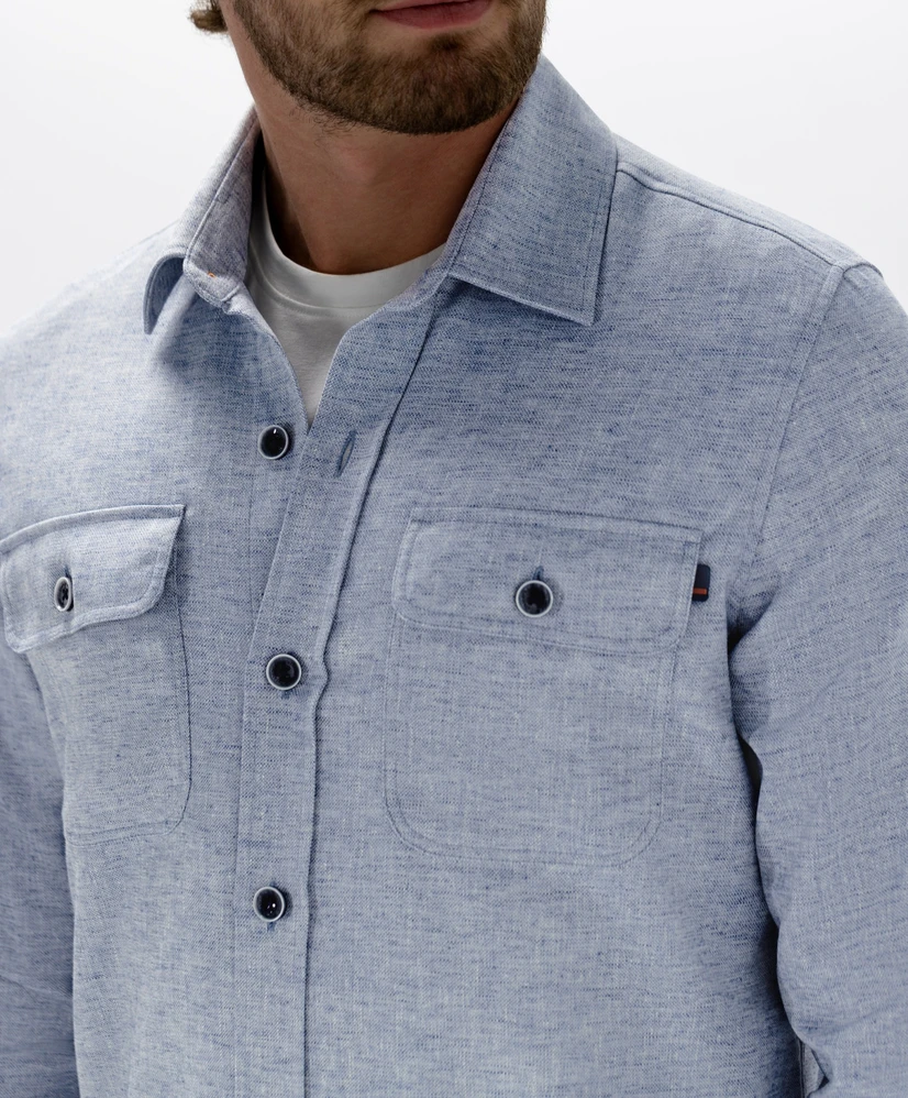 State of Art Overshirt Gemêleerd