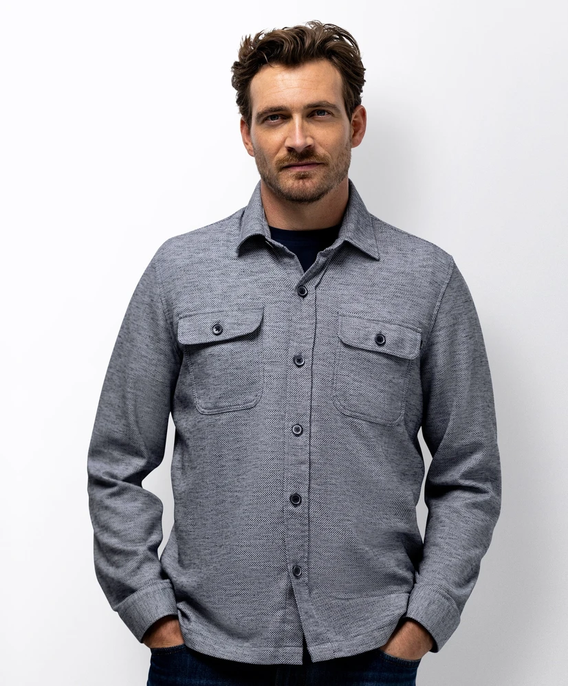 State of Art Overshirt Gemêleerd