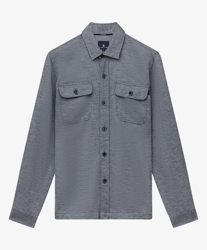 State of Art Overshirt Gemêleerd