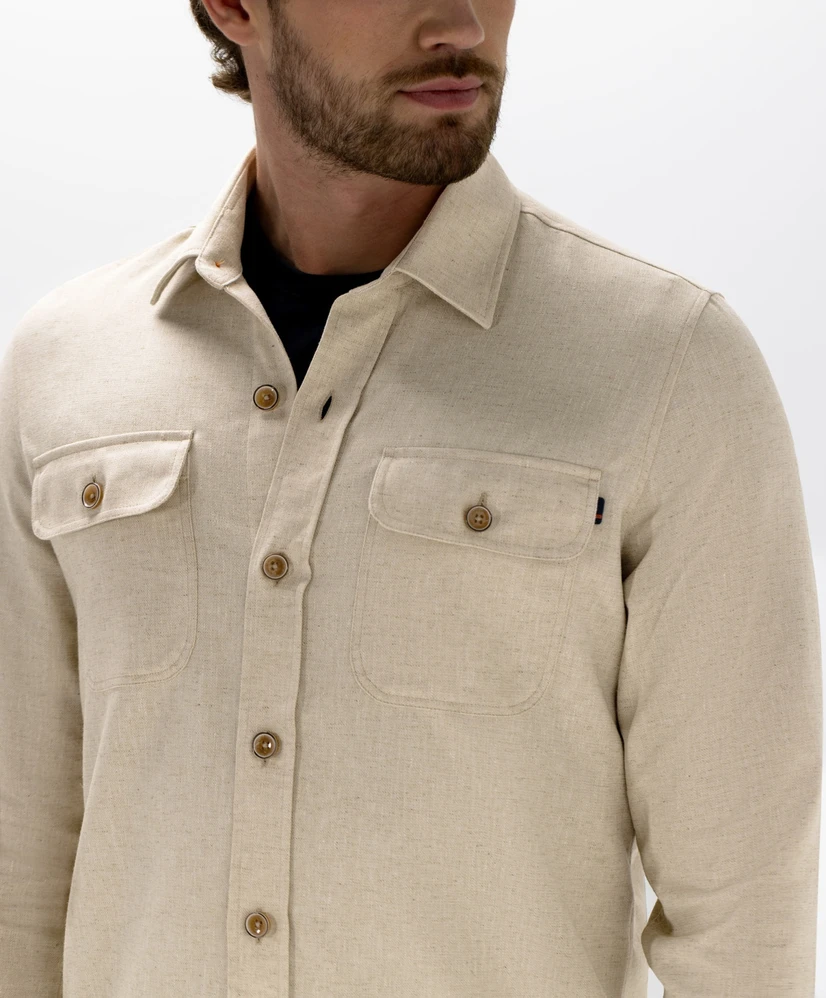 State of Art Overshirt Gemêleerd