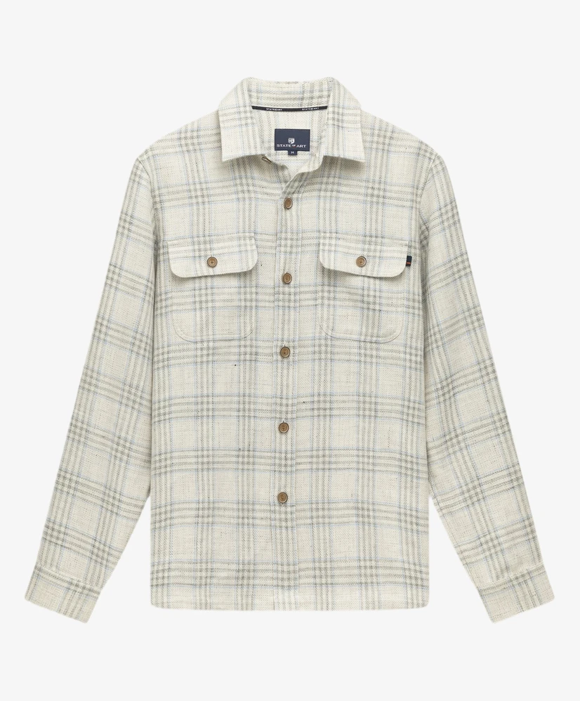 State of Art Overshirt Ruitdessin