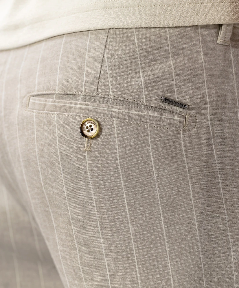 State of Art Pantalon Gestreept
