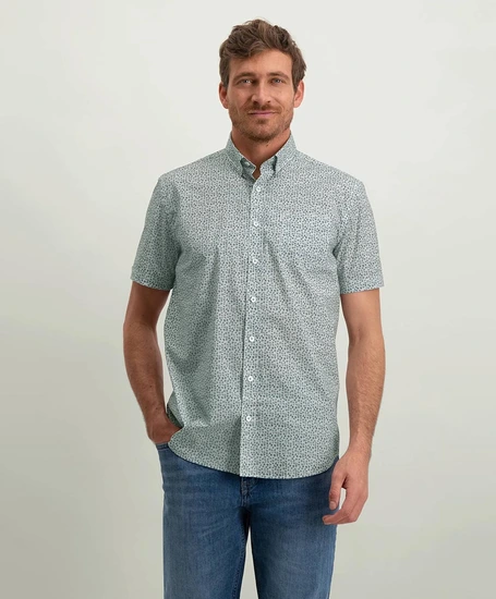 State of Art Shirt Overhemd Printed Regular Fit
