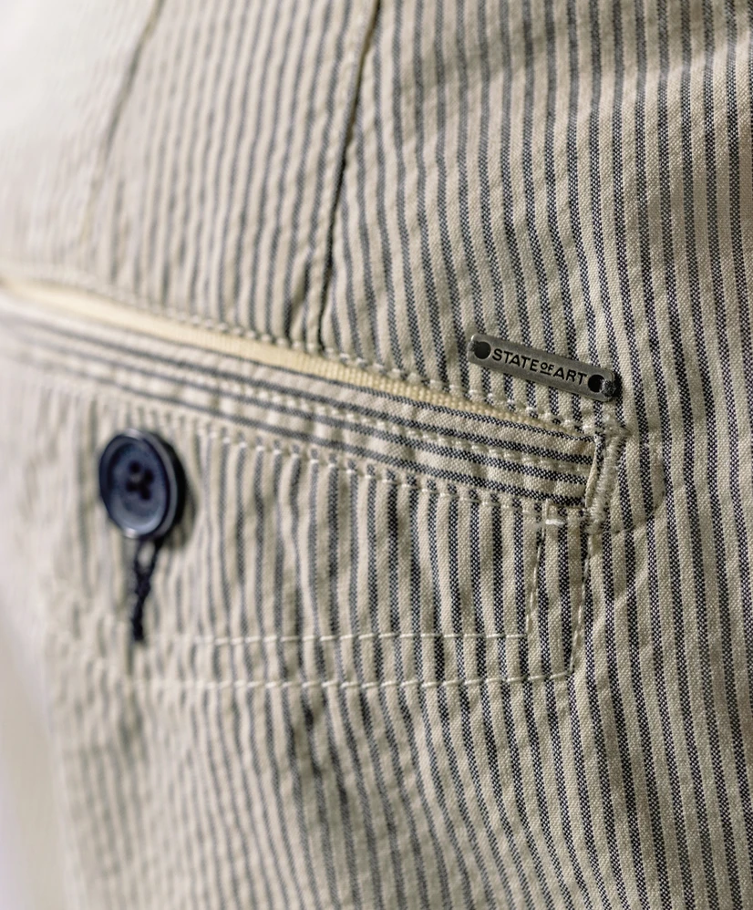 State of Art Short Gestreept