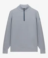 State of Art Trui Half-Zip Gemêleerd