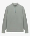 State of Art Trui Half-Zip Gemêleerd