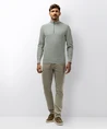 State of Art Trui Half-Zip Gemêleerd