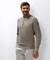 State of Art Trui Half-Zip Gemêleerd