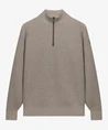 State of Art Trui Half-Zip Gemêleerd