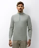 State of Art Trui Half-Zip Gemêleerd