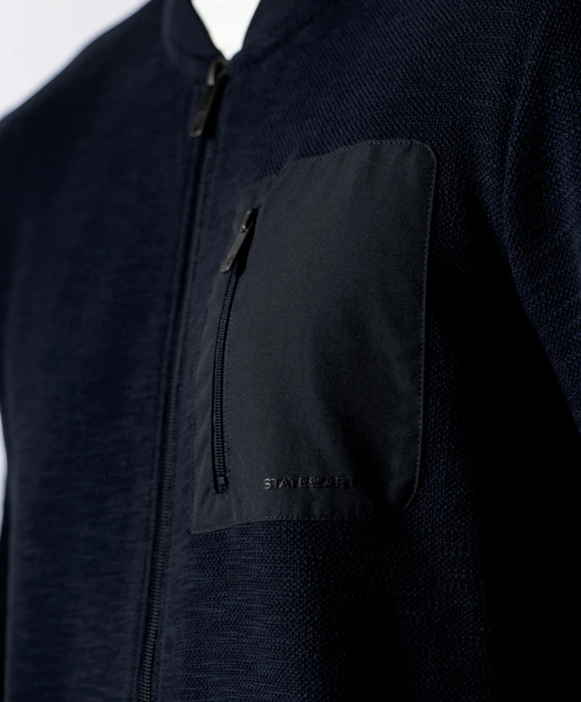 State of Art Vest Slub Structuur