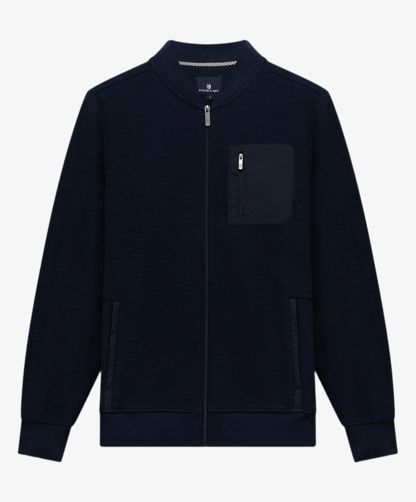 State of Art Vest Slub Structuur