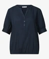 Street One Blouse LM LTD QR Splitneck blouse w gat
