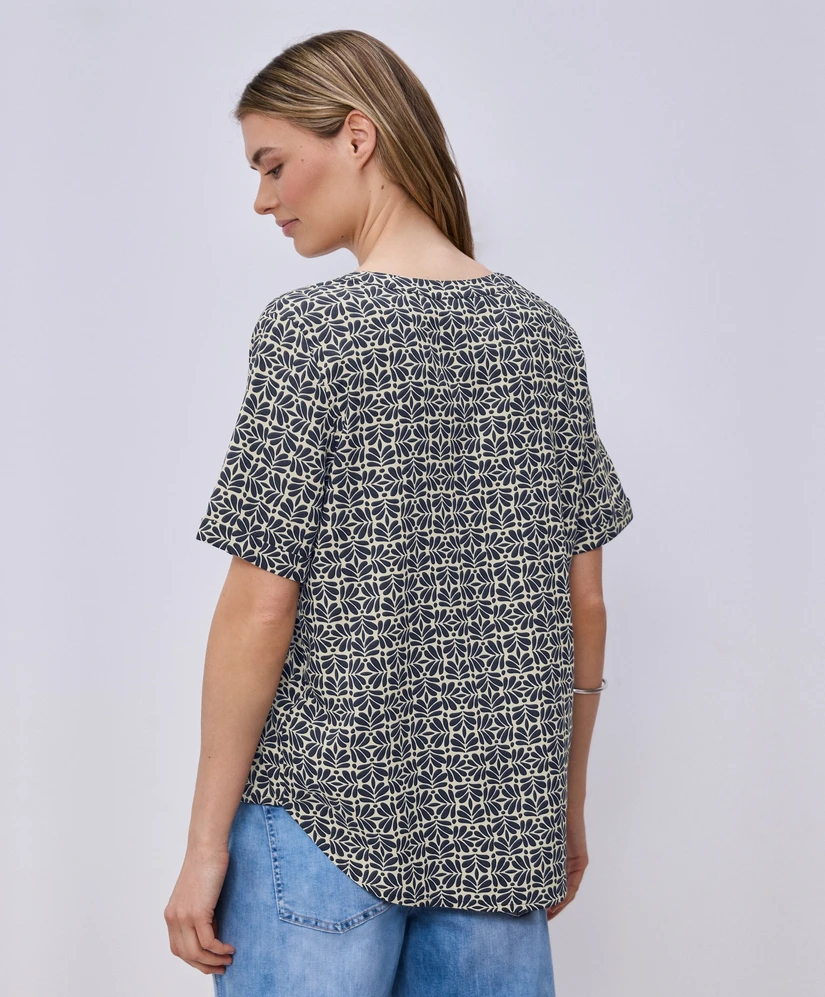 Street One Blouse Splitneck