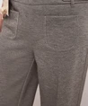 Street One Broek Straight Leg Melange Pique