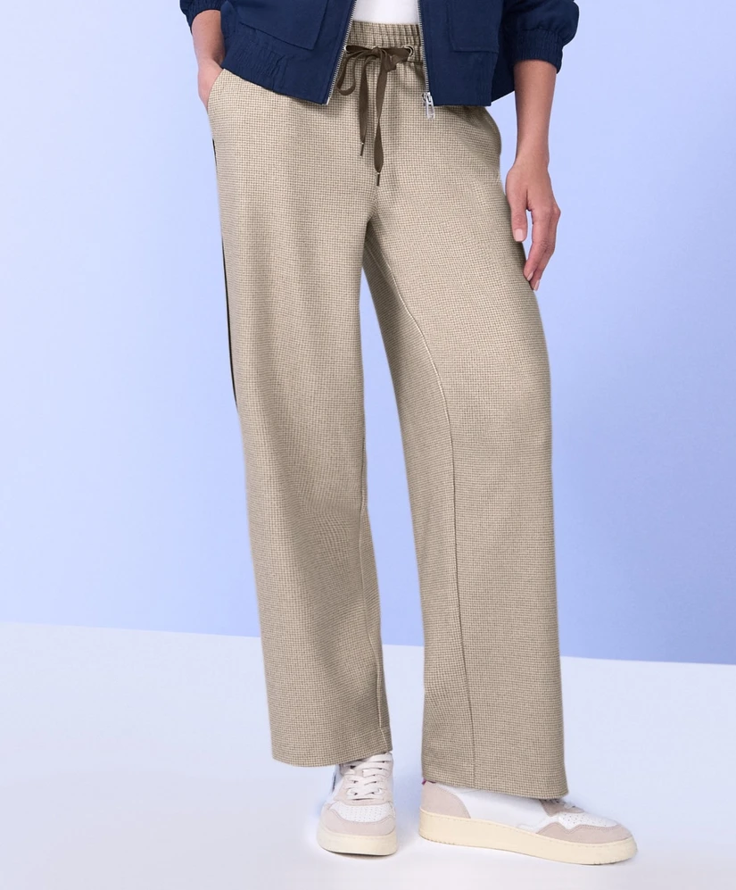 Street One Pantalon Straight Leg Pepita