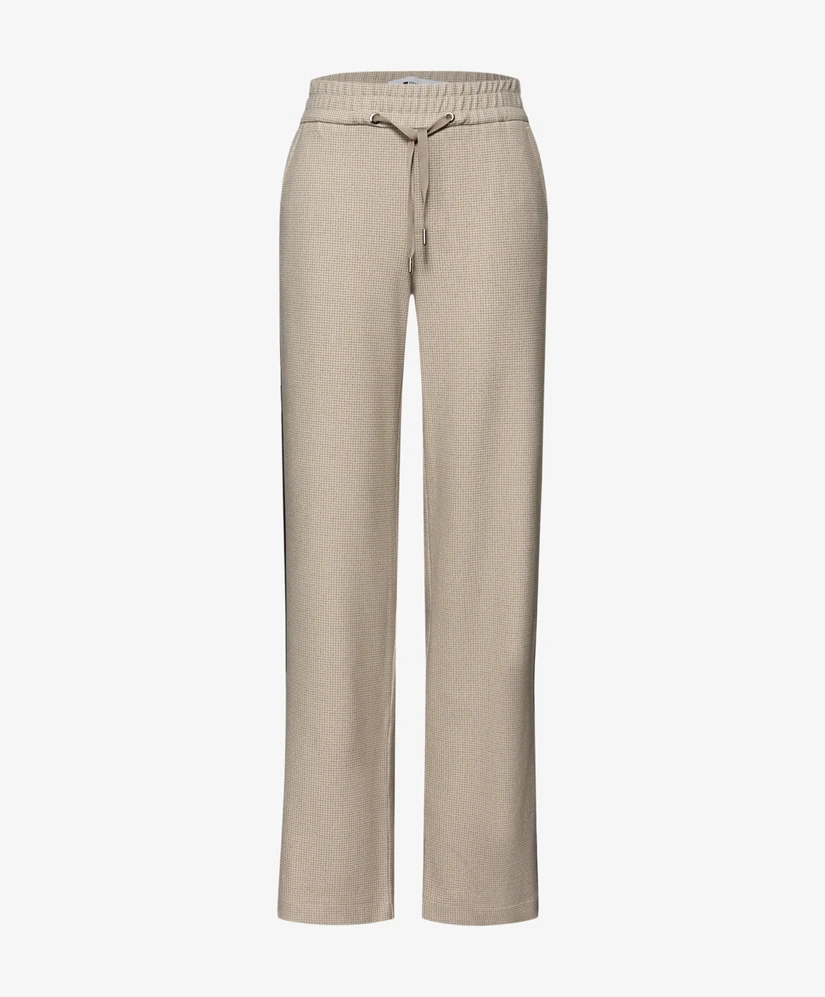 Street One Pantalon Straight Leg Pepita