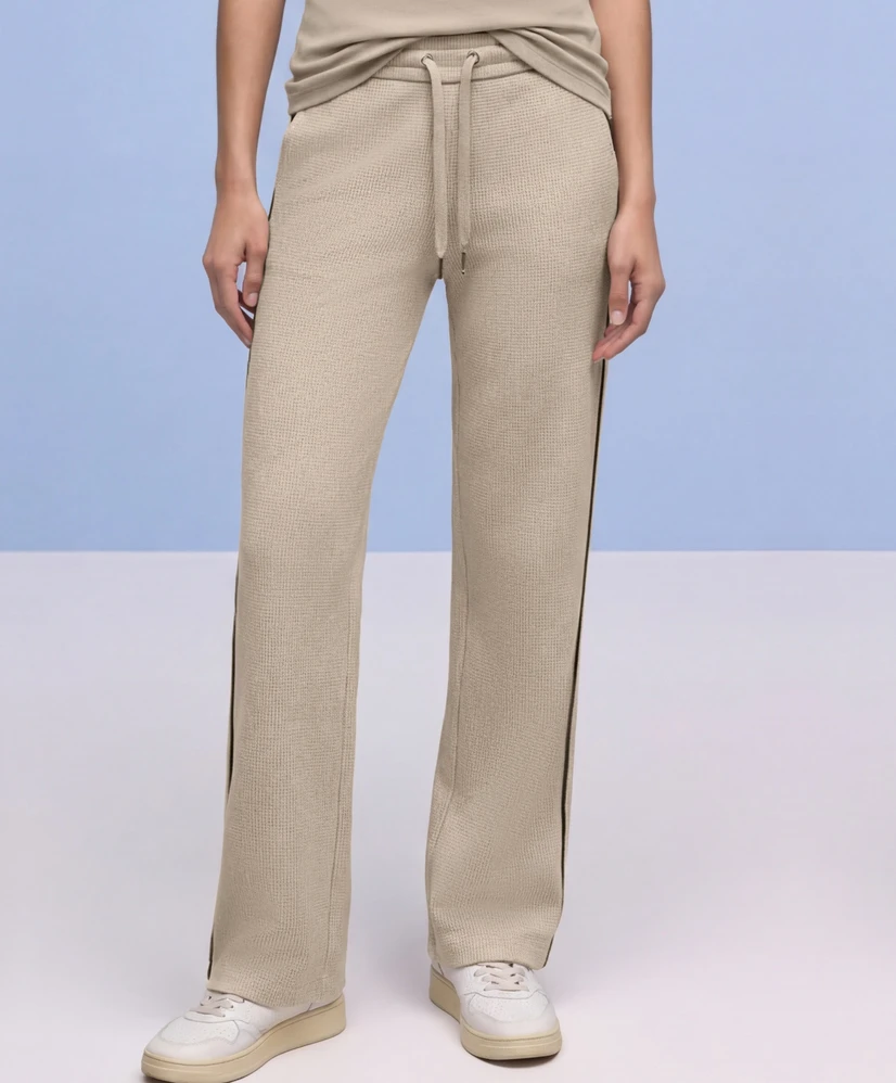 Street One Pantalon Straight Leg Pepita