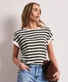 Street One T-shirt Basic Striped