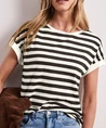Street One T-shirt Basic Striped