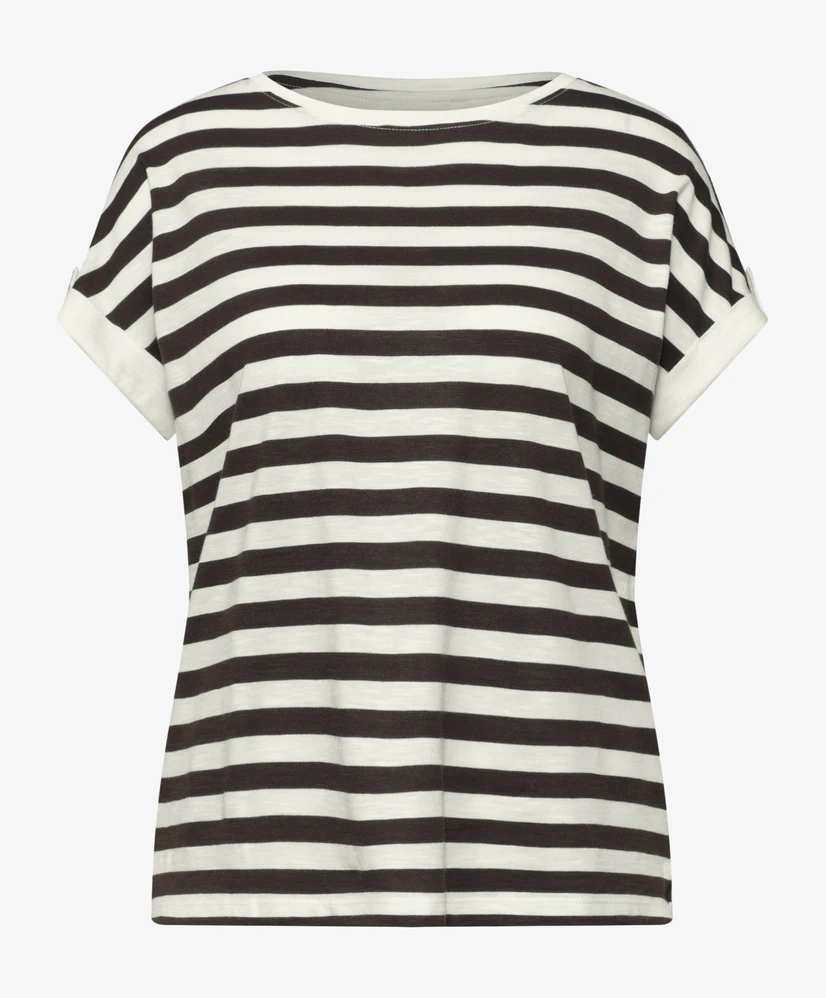Street One T-shirt Basic Striped