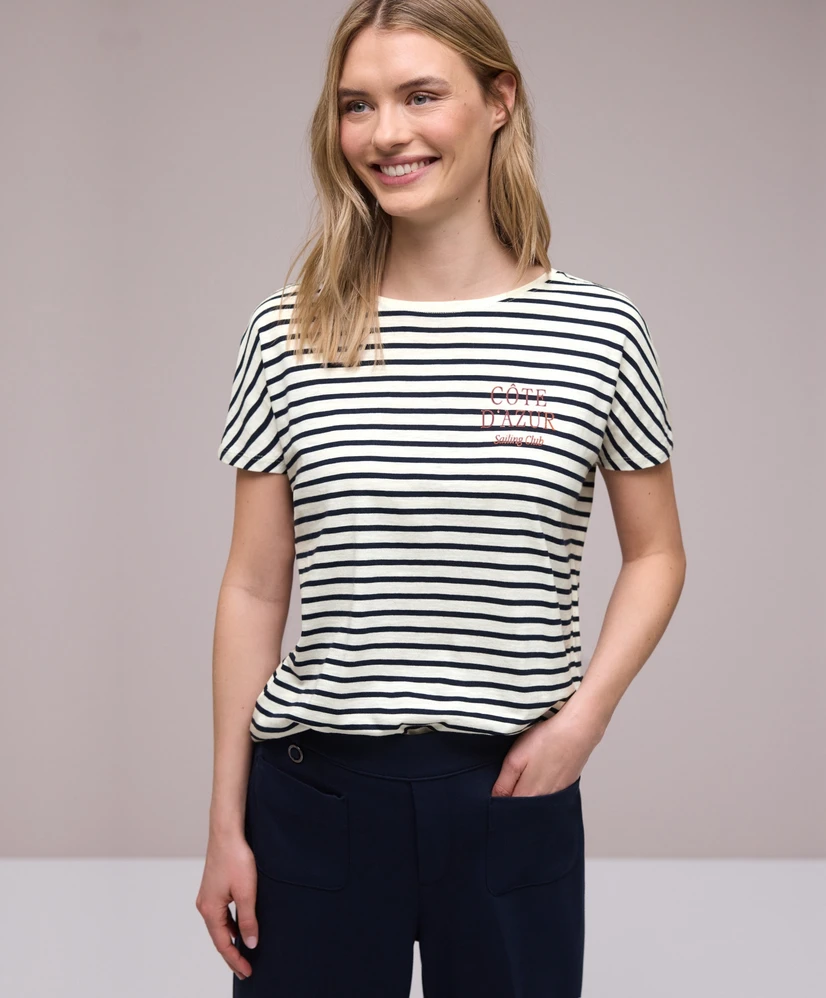 Street One T-shirt Chest Print