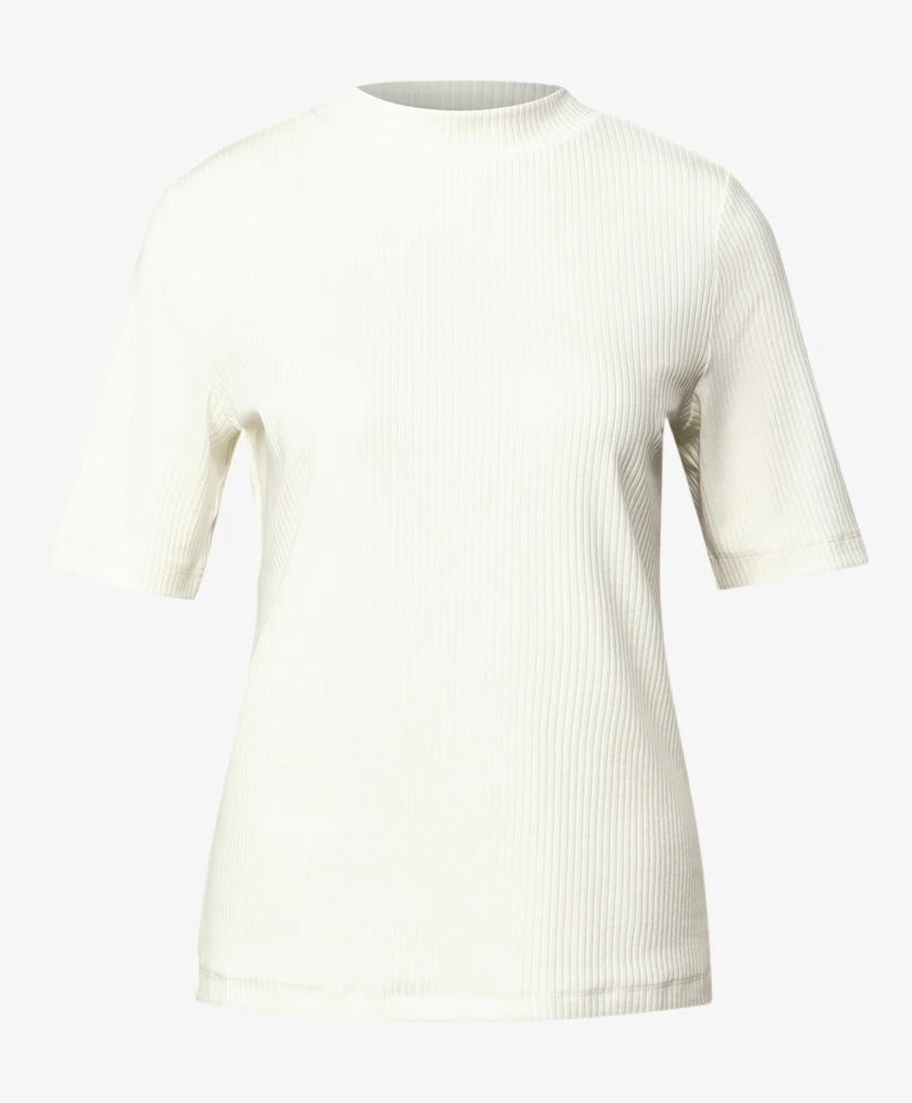 Street One T-shirt Geribt