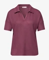 Street One T-shirt Knit Look Polo