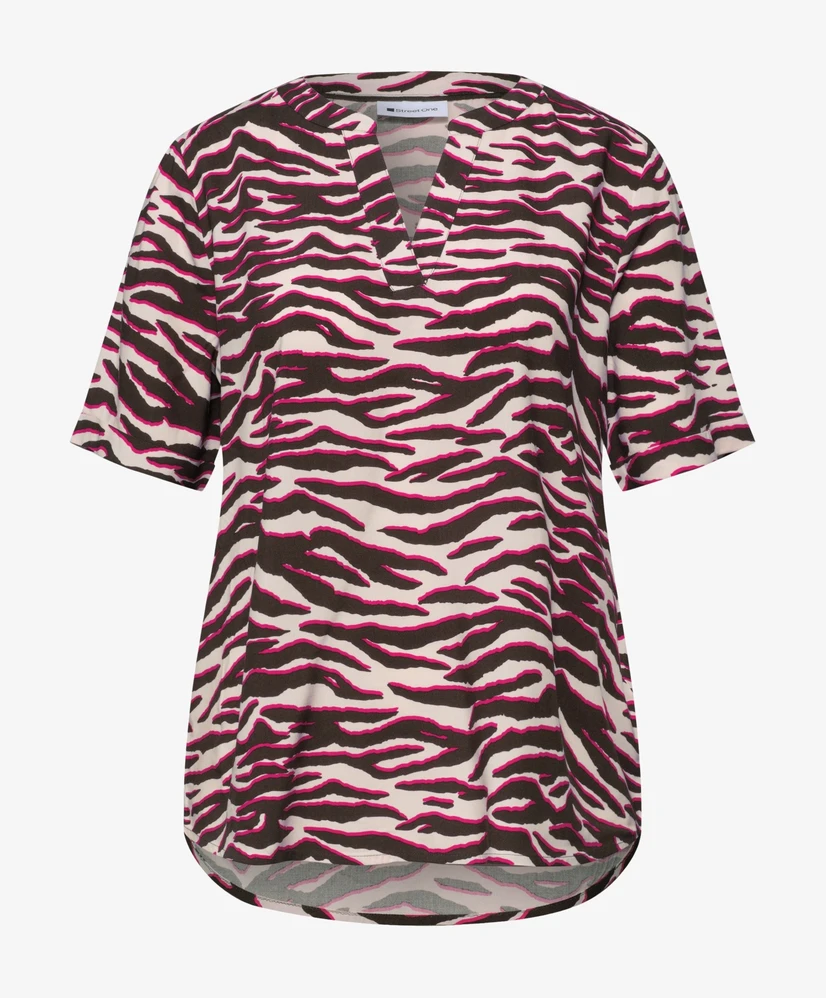 Street One T-shirt Splitneck