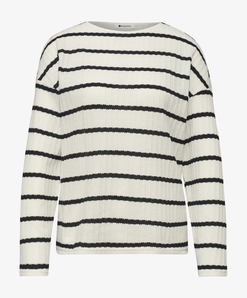 Street One T-shirt Striped