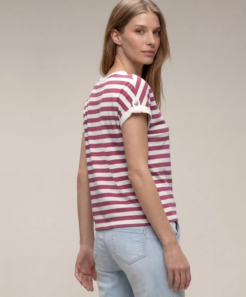 Street One T-shirt Striped