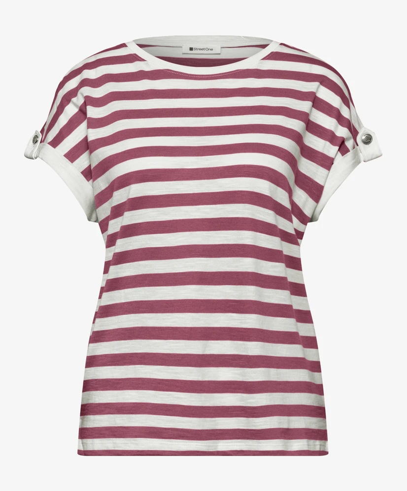 Street One T-shirt Striped