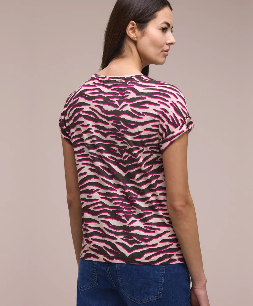 Street One T-shirt Zebra