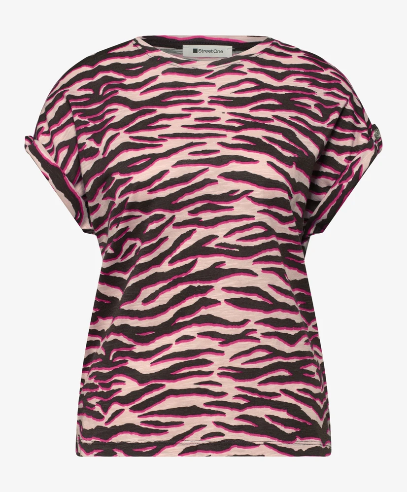 Street One T-shirt Zebra