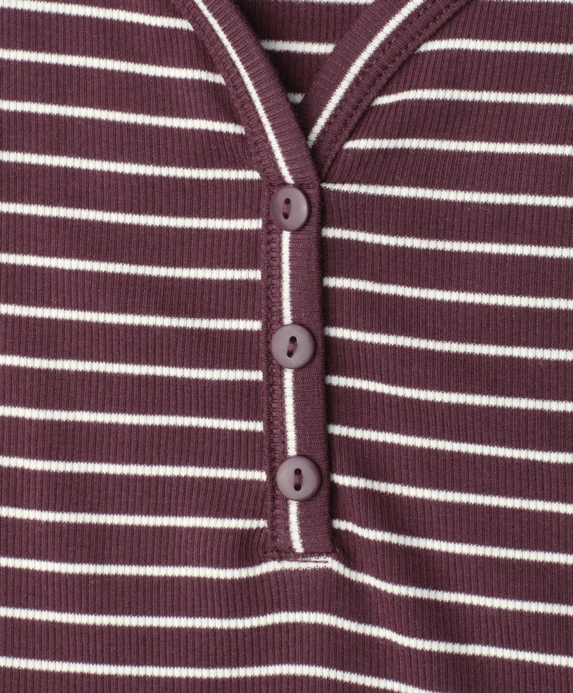 Street One Top Rib Gestreept