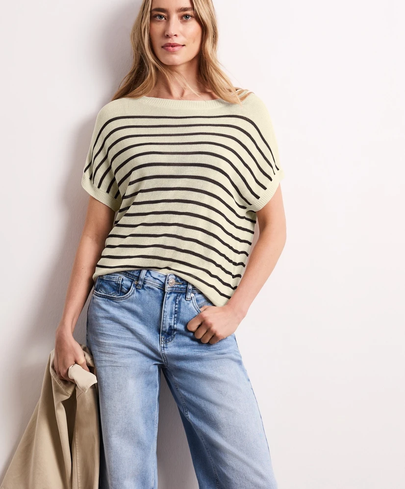 Street One Trui Striped