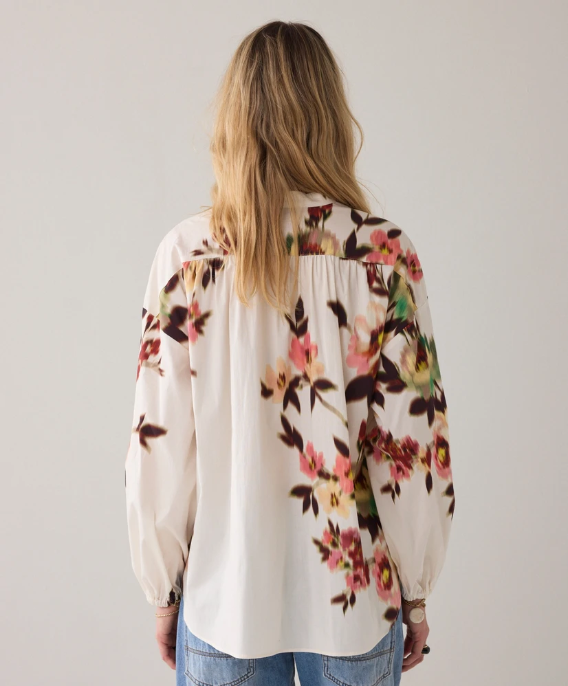 Summum Blouse Faded Flower