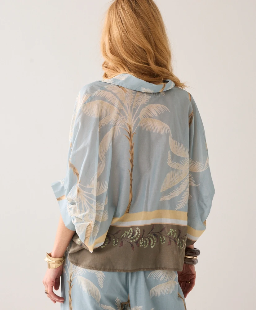 Summum Blouse Palmtree
