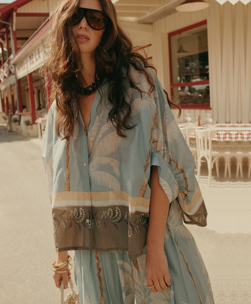Summum Blouse Palmtree
