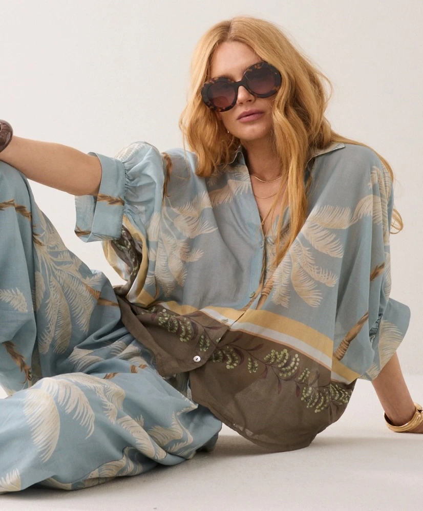 Summum Blouse Palmtree