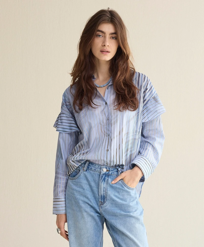 Summum Blouse Strepen