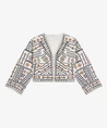 Summum Jacket Geo Embroidery