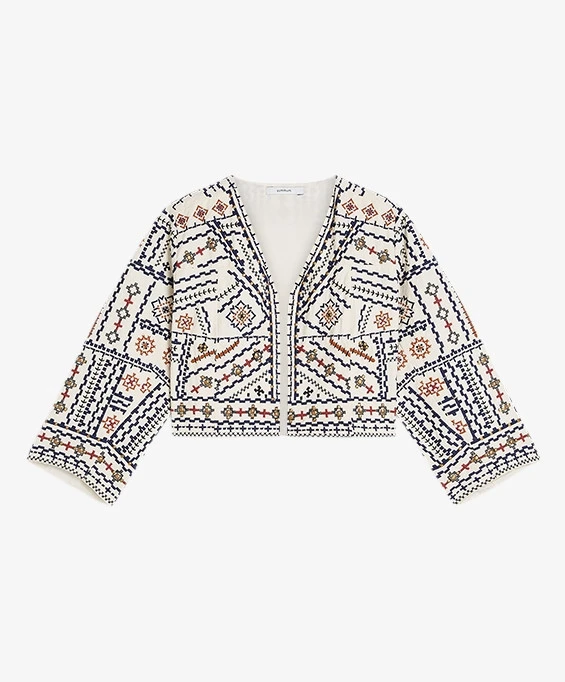 Summum Jacket Geo Embroidery
