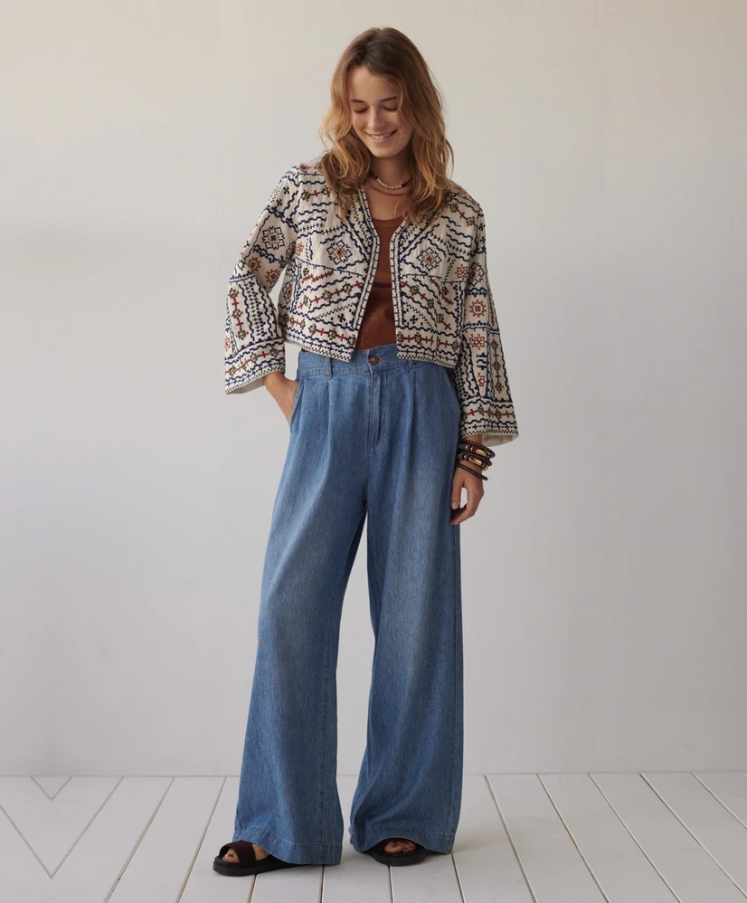 Summum Jacket Geo Embroidery