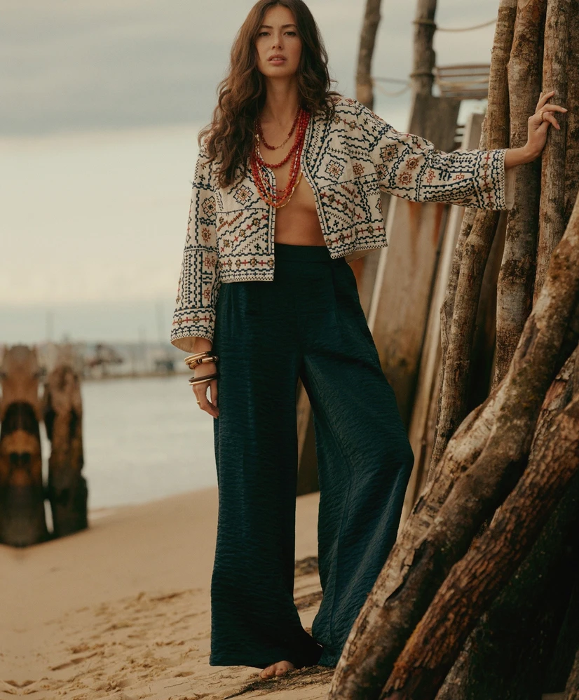 Summum Jacket Geo Embroidery