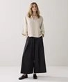 Summum Pantalon 7/8 Wide Leg Taft