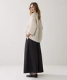 Summum Pantalon 7/8 Wide Leg Taft