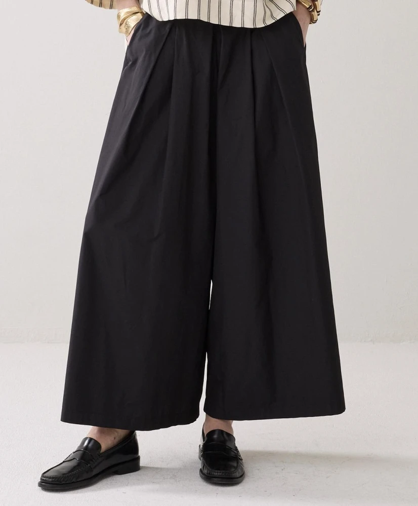 Summum Pantalon 7/8 Wide Leg Taft