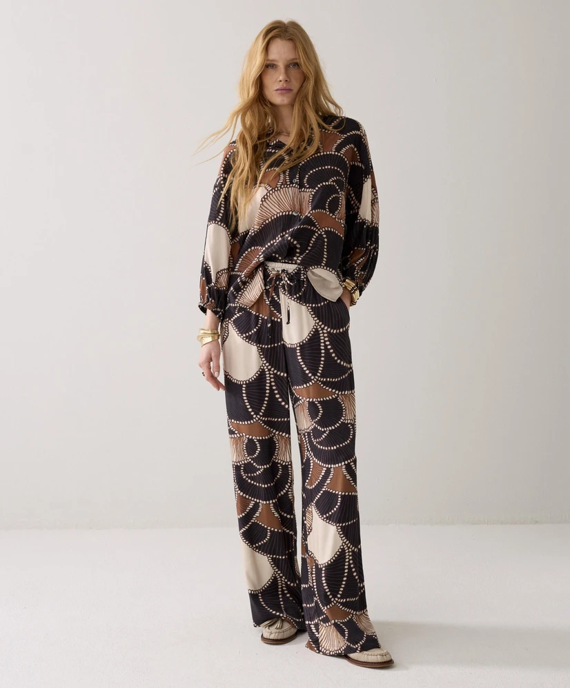 Summum Pantalon Allover Print