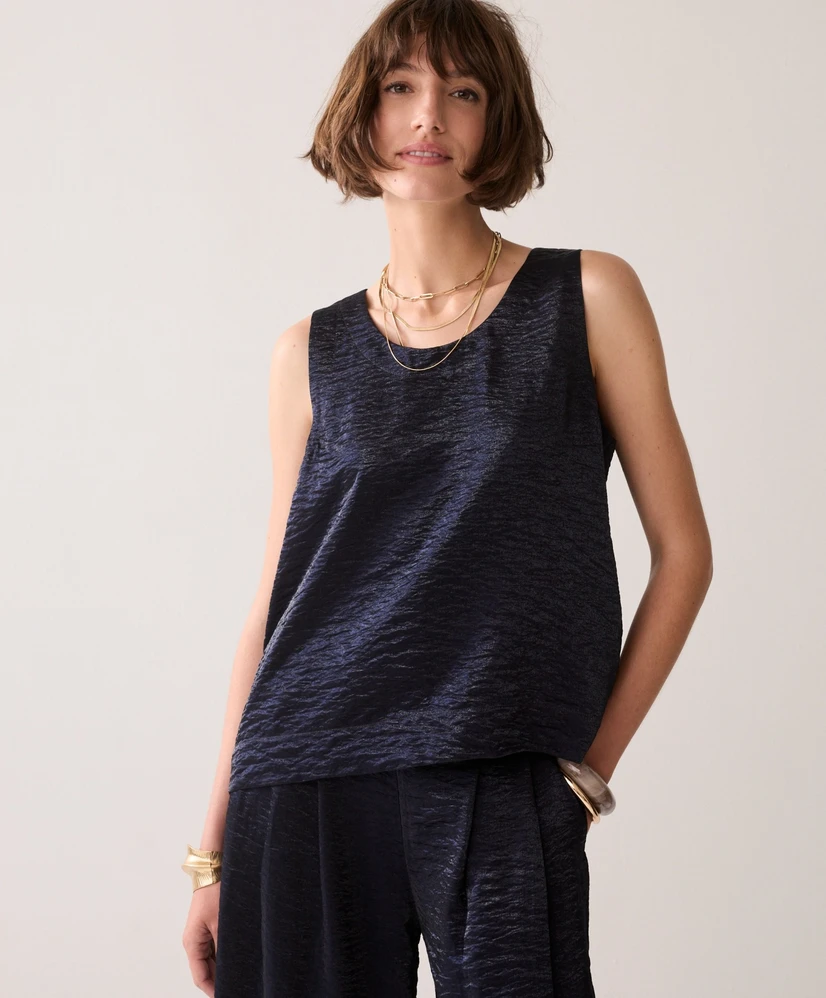 Summum Top Metallic Shine